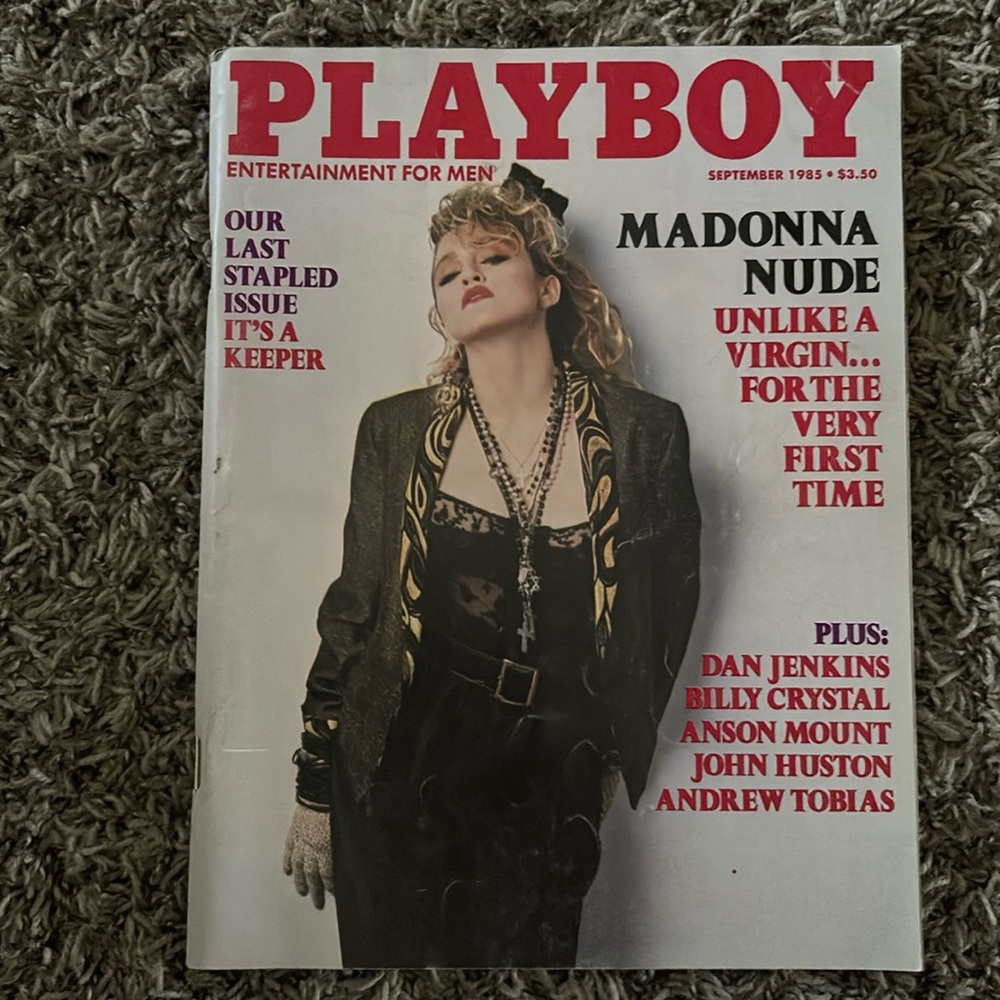 Playboy September 1985 Madonna Nude